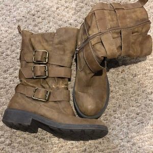 Boots . Still have a lot of life in them.